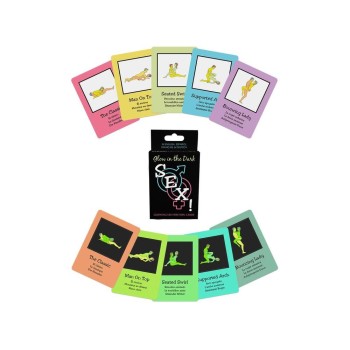 Glowing Sex Position Cards