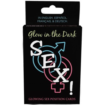 Glowing Sex Position Cards