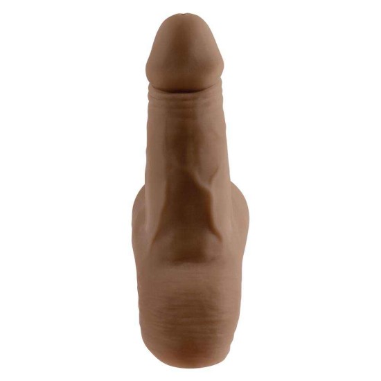 Μαλακό Ομοίωμα Πέους – Gender X Stand To Pee Packer Dark Beige Sex Toys 
