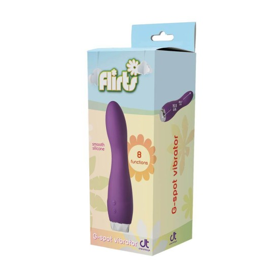 Flirts Silicone G Spot Vibrator Purple Sex Toys