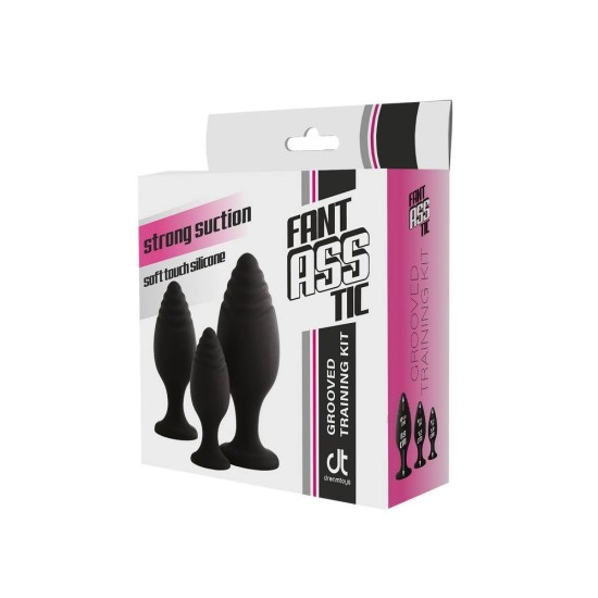 Fantasstic Grooved Training Kit With Suction Cup Sex Toys