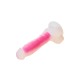 Φωσφοριζέ Ρεαλιστικό Πέος - Glow In The Dark Soft Silicone Dildo Large Pink Sex Toys 