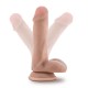 Μαλακό Ευλύγιστο Πέος - Dr Skin Plus Posable Dildo Vanilla 16cm Sex Toys 