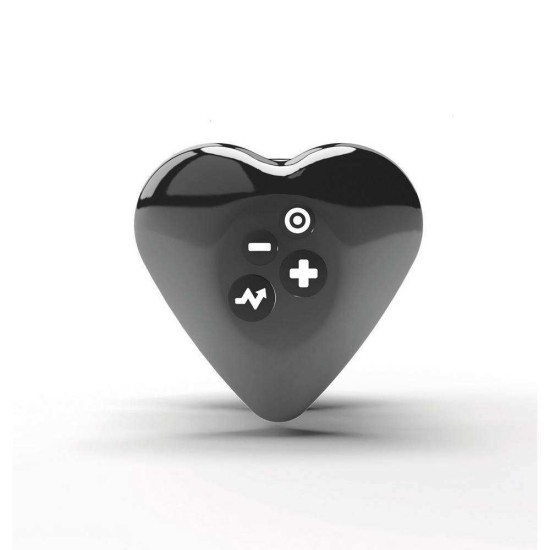 Συσκευή Μασάζ Με Ηλεκτροδιέγερση - Hearts Desire Estim Stimulator Black Sex Toys 
