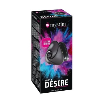 Συσκευή Μασάζ Με Ηλεκτροδιέγερση - Hearts Desire Estim Stimulator Black