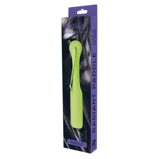 Radiant Glow In The Dark Paddle Green Fetish Toys