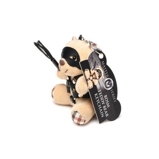 Φετιχιστικό Αρκουδάκι Μπρελόκ - BDSM Teddy Bear Keychain Beige Sex Toys 