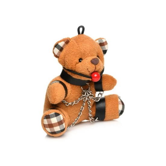 Gagged Teddy Bear Keychain Sex Toys