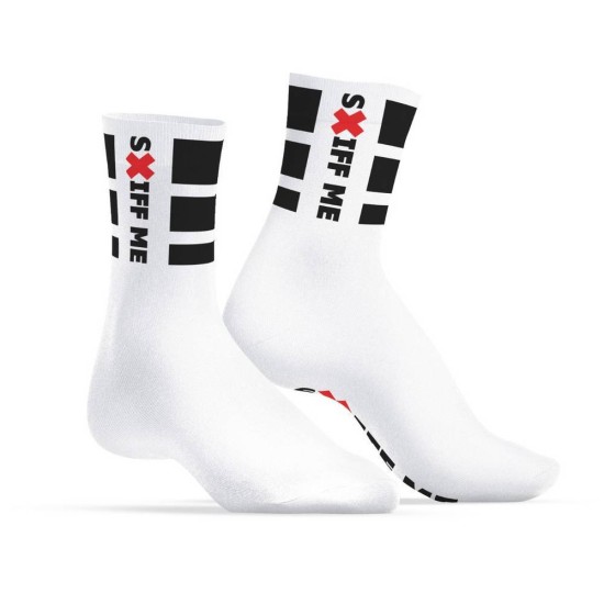 Ανδρικές Κάλτσες Με Σέξι Φράση - SneakXX Sneaker Socks Sniff Me Ερωτικά Εσώρουχα 