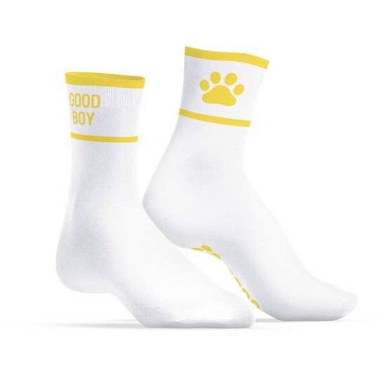 Σέξι Ανδρικές Κάλτσες - SneakXX Sneaker Socks Good Boy Yellow Ερωτικά Εσώρουχα 