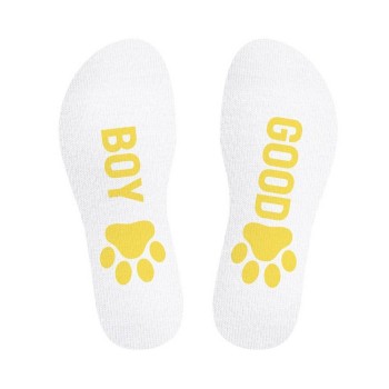 Σέξι Ανδρικές Κάλτσες - SneakXX Sneaker Socks Good Boy Yellow