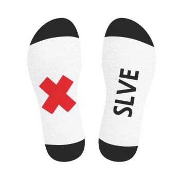 Ανδρικές Κάλτσες Με Σέξι Φράση - SneakXX Sneaker Socks Slave