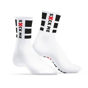 Ανδρικές Κάλτσες Με Σέξι Φράση - SneakXX Sneaker Socks Suck Me