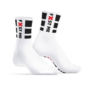 Ανδρικές Κάλτσες Με Σέξι Φράση - SneakXX Sneaker Socks Fist Me