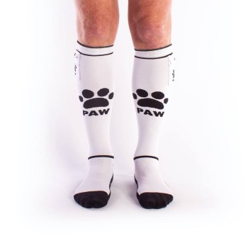 Σέξι Κάλτσες Με Τσέπες - Brutus Puppy Party Socks With Pockets White/Black