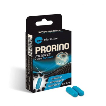 Φυτικές Διεγερτικές Κάψουλες - Ero Prorino Potency Caps for Men 2caps