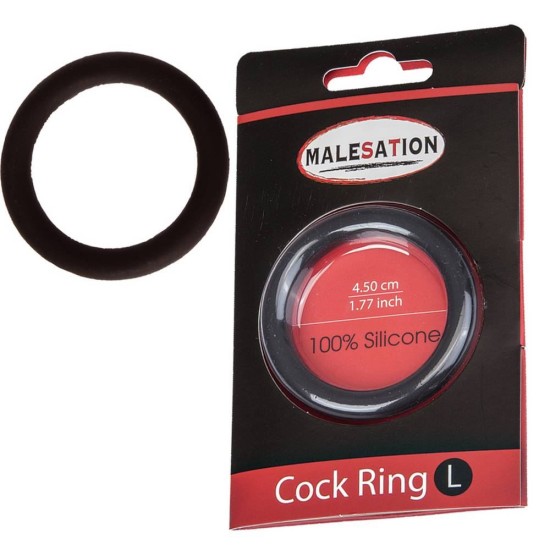 Malesation Silicone Cock Ring Large 4.5cm Sex Toys