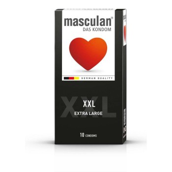Μεγάλα Προφυλακτικά - Masculan XXL Condoms 54mm 10pcs