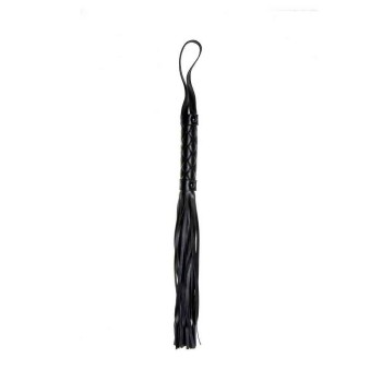 Allure X Play Vegan Leather Padded Whip Black