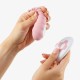 Ασύρματο Αυγό Σιλικόνης - Cocoon Rechargeable Vibrating Egg With Remote Pink Sex Toys 