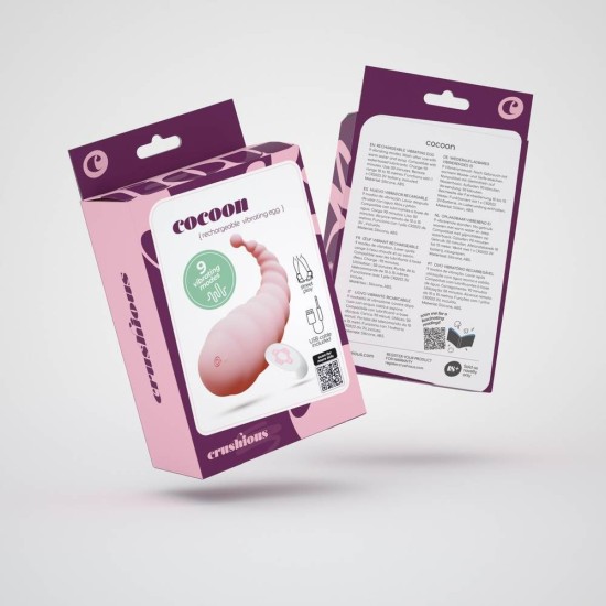Cocoon Rechargeable Vibrating Egg With Remote Pink Sex Toys