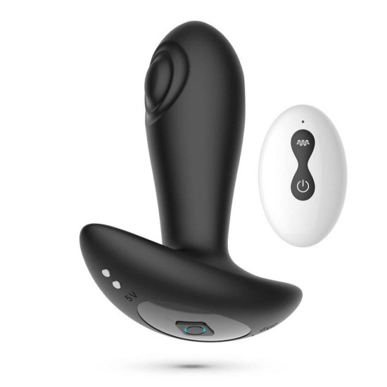 Ασύρματος Δονητής Προστάτη Με Παλμούς - Octo Tapping Prostate Massager With Remote Sex Toys 