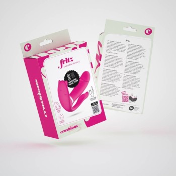 Fritz Remote Wearable Heating Vibrator Rose
