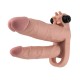 General Dickombi Realistic Vibrating Sleeve With Extra Dildo Sex Toys
