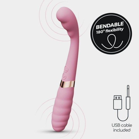 Crushious Pixie Dual End Rechargeable Vibrator Sex Toys