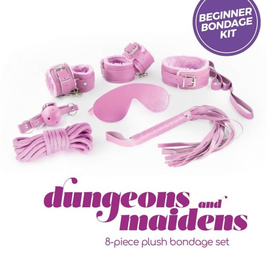 Φετιχιστικό Σετ - Crushious Dungeons And Maidens BDSM Kit Pink Fetish Toys