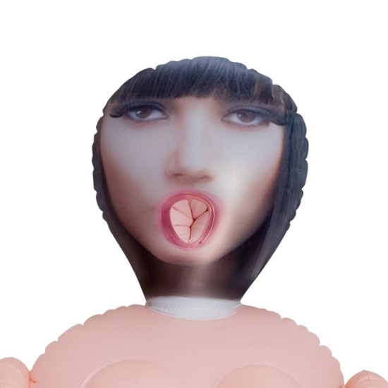 Nicole La Enfermera Inflatable Doll With Dual Stroker Sex Toys