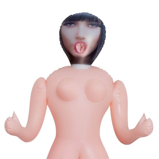 Nicole La Enfermera Inflatable Doll With Dual Stroker Sex Toys