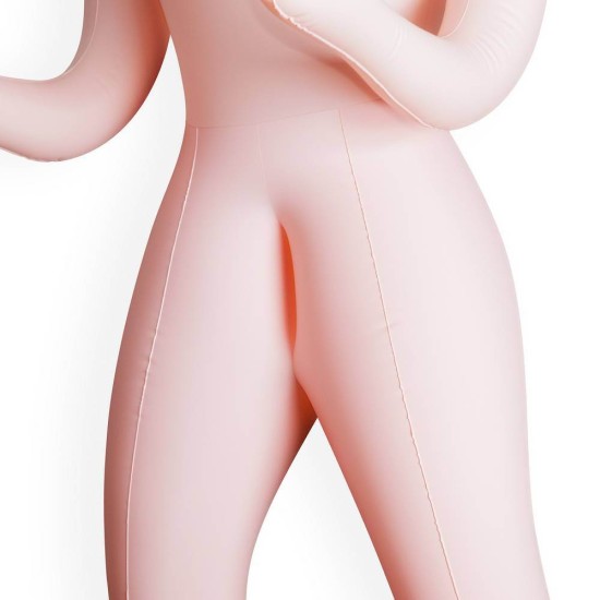 Φουσκωτή Κούκλα Με Διπλό Αυνανιστήρι - Nicole La Enfermera Inflatable Doll With Dual Stroker Sex Toys 