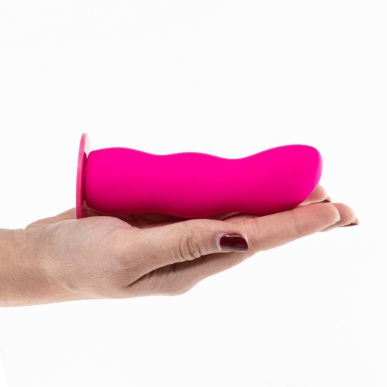 Ζώνη Στραπόν Με Ομοίωμα Σιλικόνης - Snapper Adjustable Harness With Silicone Dildo Pink Sex Toys 
