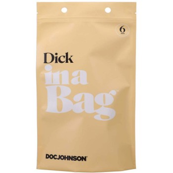 Διάφανο Ρεαλιστικό Πέος - Realistic Dick In A Bag Clear 15cm