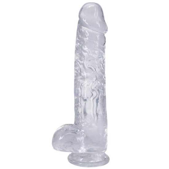 Big Realistic Dick In A Bag Clear 25cm Sex Toys