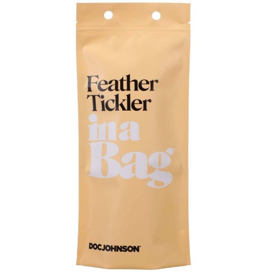 In A Bag Small Feather Tickler Black Fetish Toys 