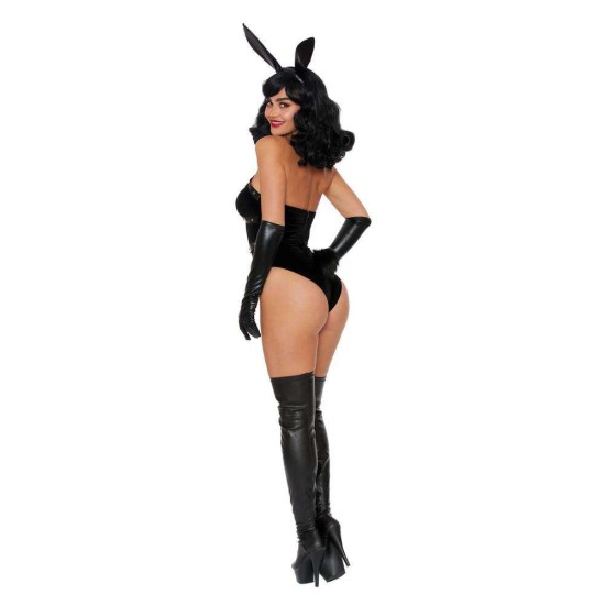 Dreamgirl Bad Girl Bunny Sexy Costume Black Erotic Lingerie 