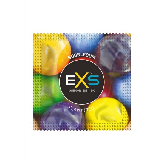 EXS Bubblegum Flavoured Condoms 1pc Sex & Beauty 