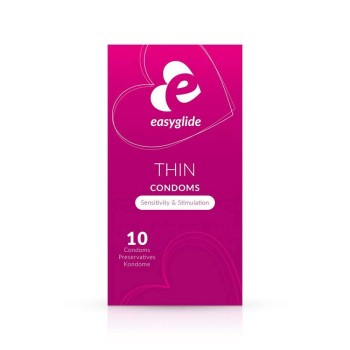 Λεπτά Προφυλακτικά - Easyglide Thin Condoms 10pcs
