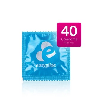 Λεπτά Προφυλακτικά - Easyglide Thin Condoms 40pcs