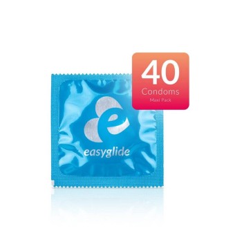 Προφυλακτικά Με Ραβδώσεις Και Κουκκίδες - Easyglide Ribs & Dots Condoms 40pcs
