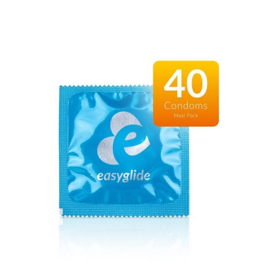 Προφυλακτικά Τριών Γεύσεων - Easyglide Flavoured Condoms 40pcs Sex & Ομορφιά 
