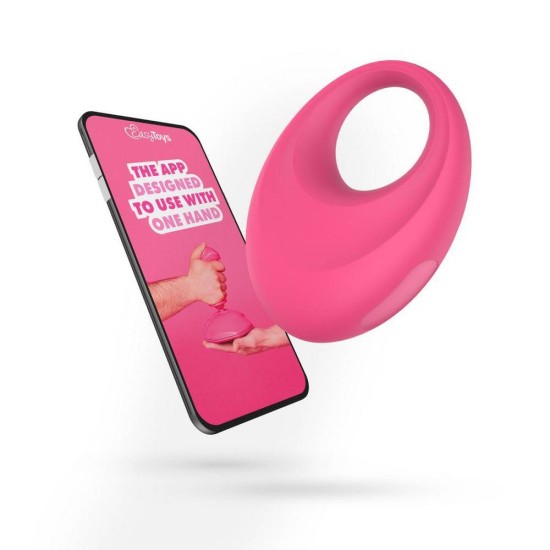 Δονούμενο Δαχτυλίδι Με Εφαρμογή Κινητού - Leo Vibrating Cockring App Controlled