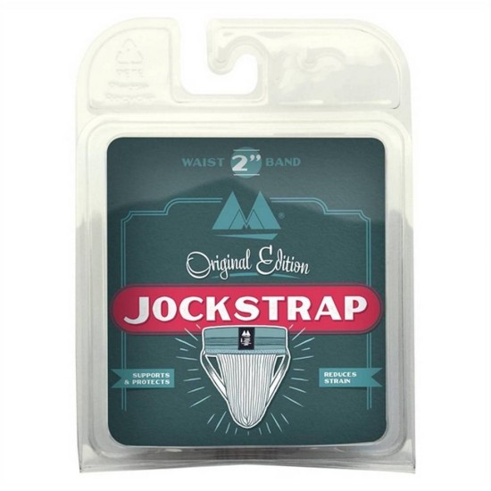 Ανδρικό Σπασουάρ – Original Jock Strap Collection White/Grey Ερωτικά Εσώρουχα 