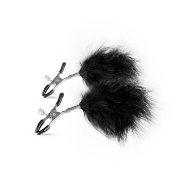 Σφιγκτήρες Θηλών Με Φτερά - Adjustable Nipple Clamps With Feathers