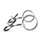 Nipple Clamps With Large Rings Fetish Toys 