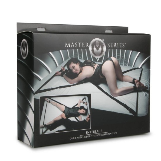 Ιμάντες Δεσίματος Κρεβατιού - Interlace Bed Restraint Set Fetish Toys 