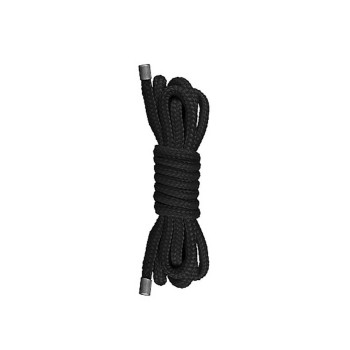 Απαλό Σχοινί Δεσίματος - Japanese Mini Rope Black 1.5m
