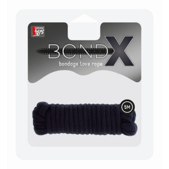 Μαύρο Σχοινί - Bondx Love Rope 5m Black